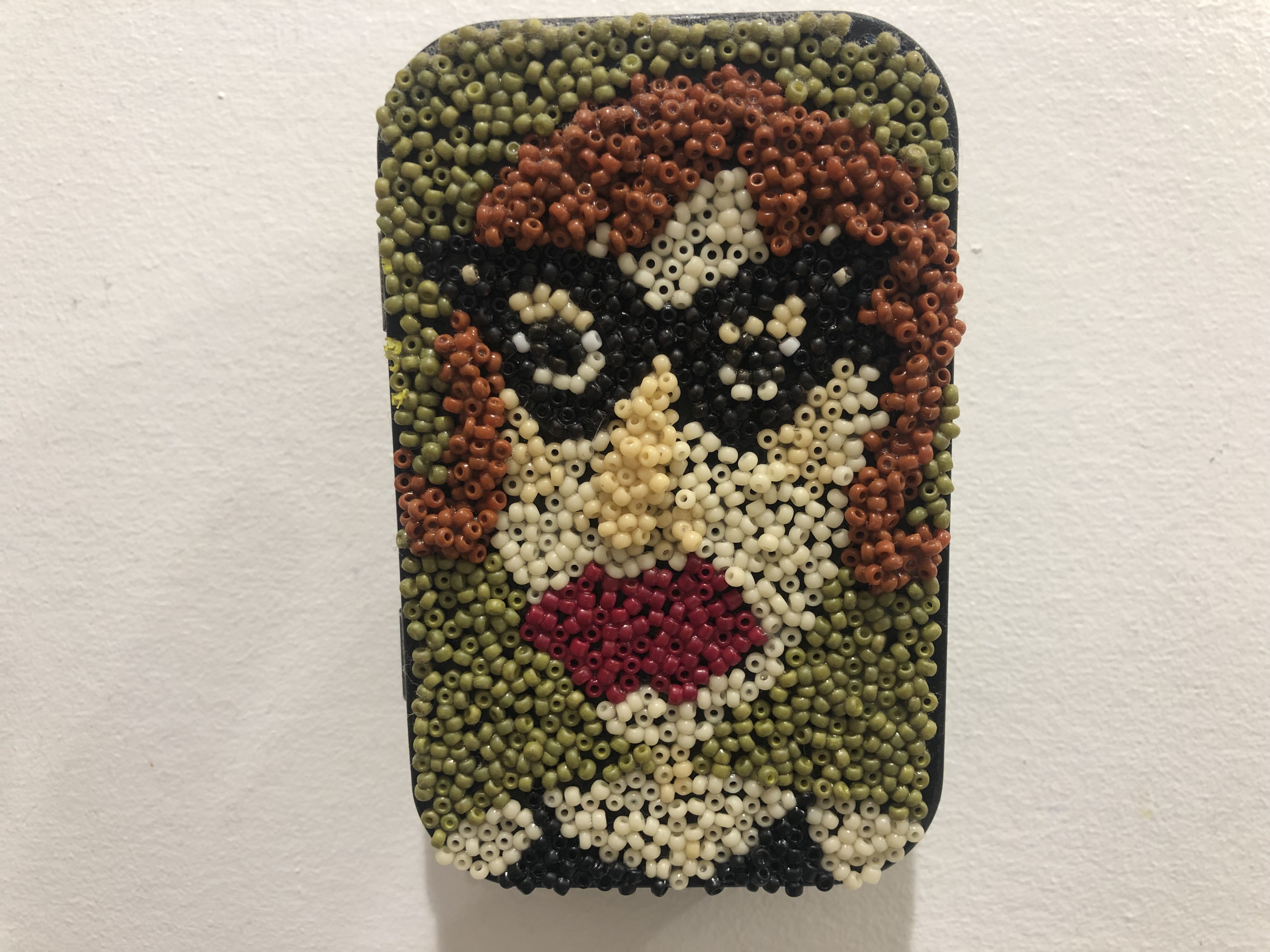 Bead Portrait on Altoid Tin No. 3